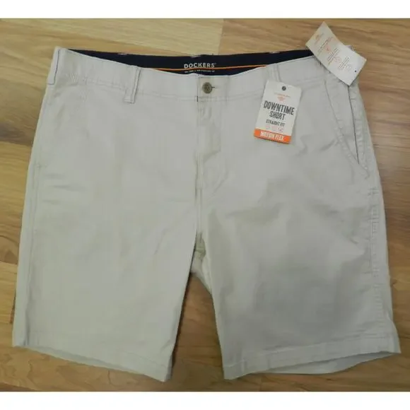 Dockers Shorts Docker Motion Flex Shorts Size Tan Downtime